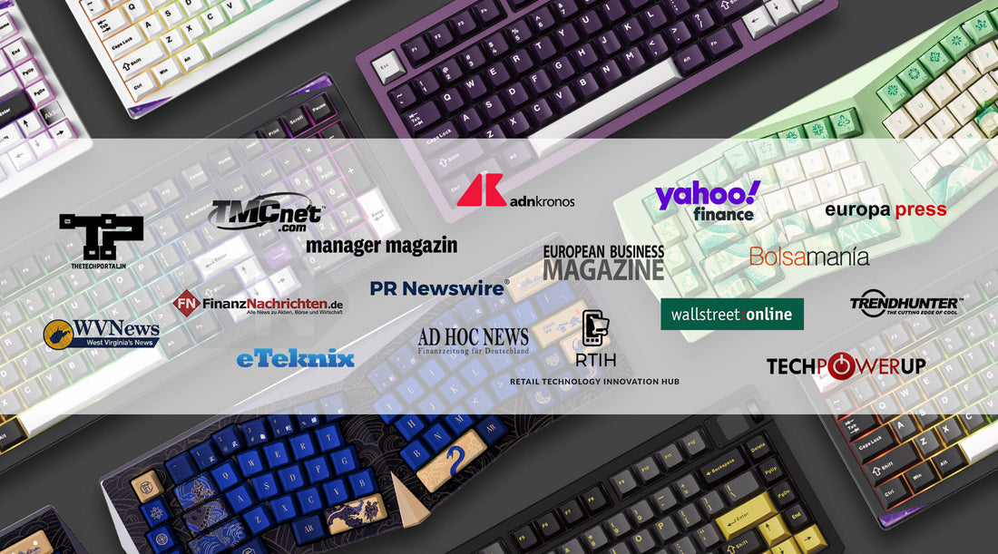 Medien-Spotlight: Wie Akkos neuestes Keyboard weltweit für Aufsehen sorgt