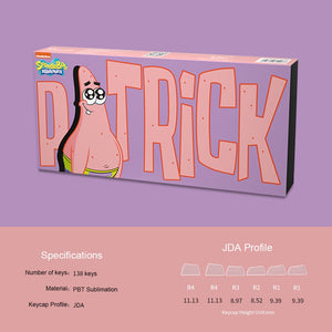 Patrick Tastenkappen Set (138 Tasten)