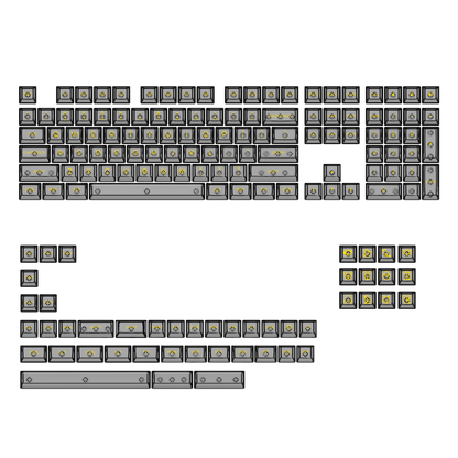 ASA Clear keycap set (155 keys)