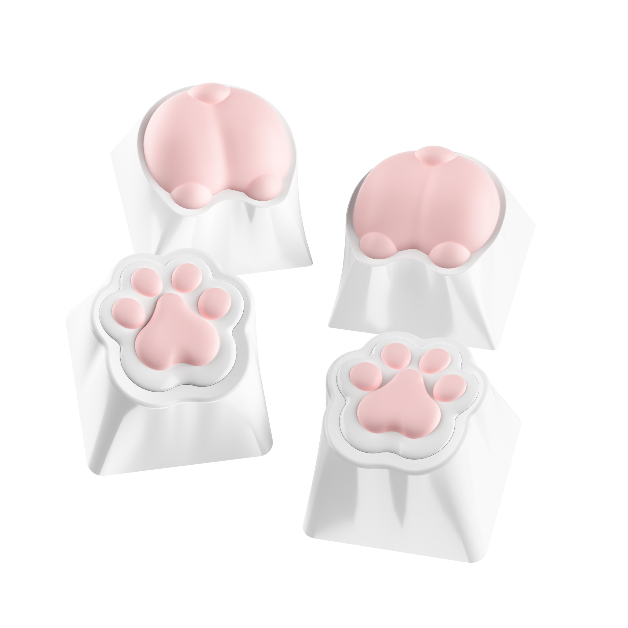 Akko Rock Paper Scissors and Praise Artisan Keycaps - AKKO Germany