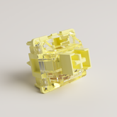 V3 Cream Yellow Pro Switch side details