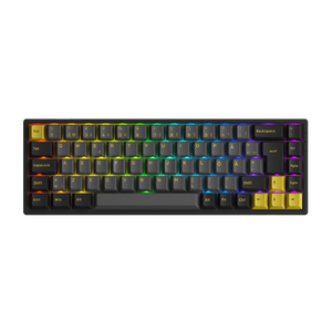 Black & Gold 3068B Plus ISO Nordic - Akko V3 Cream Yellow Pro