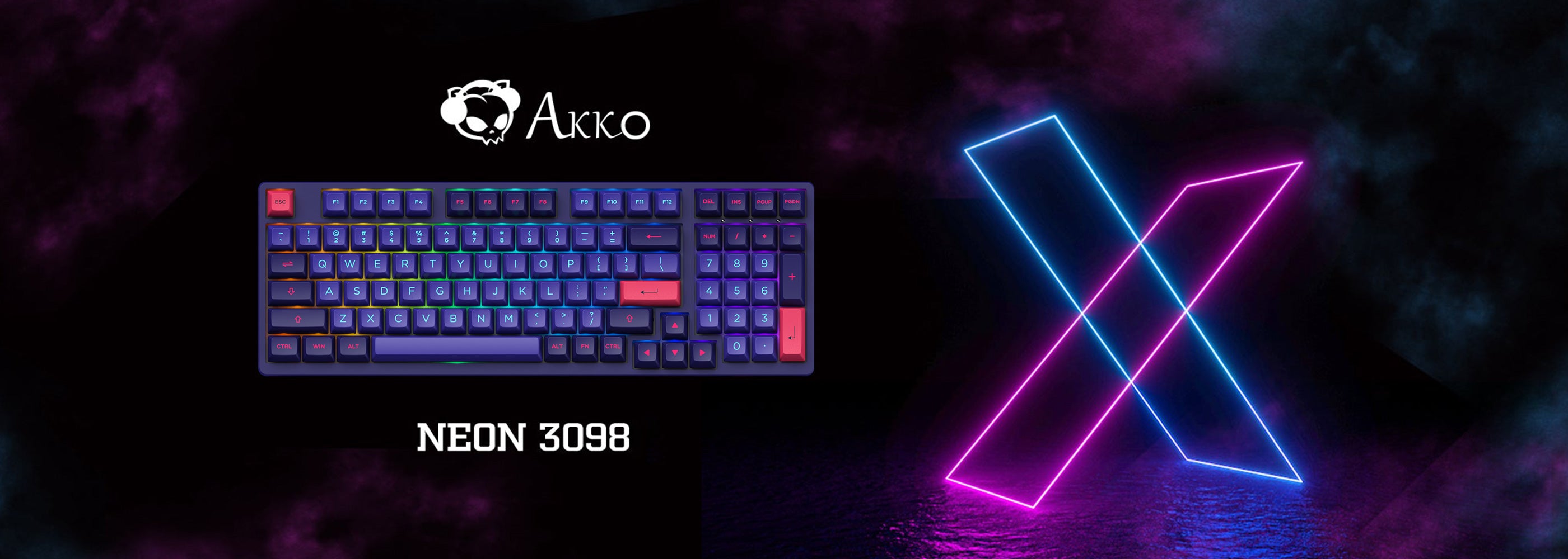 Neon 3098 Kabelgebundene Tastatur