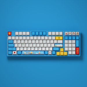 Doraemon keycap set (138 keys)