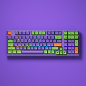 EVA-01 Themed Tastenkappen Set (158 Tasten)