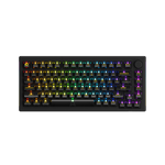 Black 5075B Plus ASA Clear Mechanical Keyboard with RGB