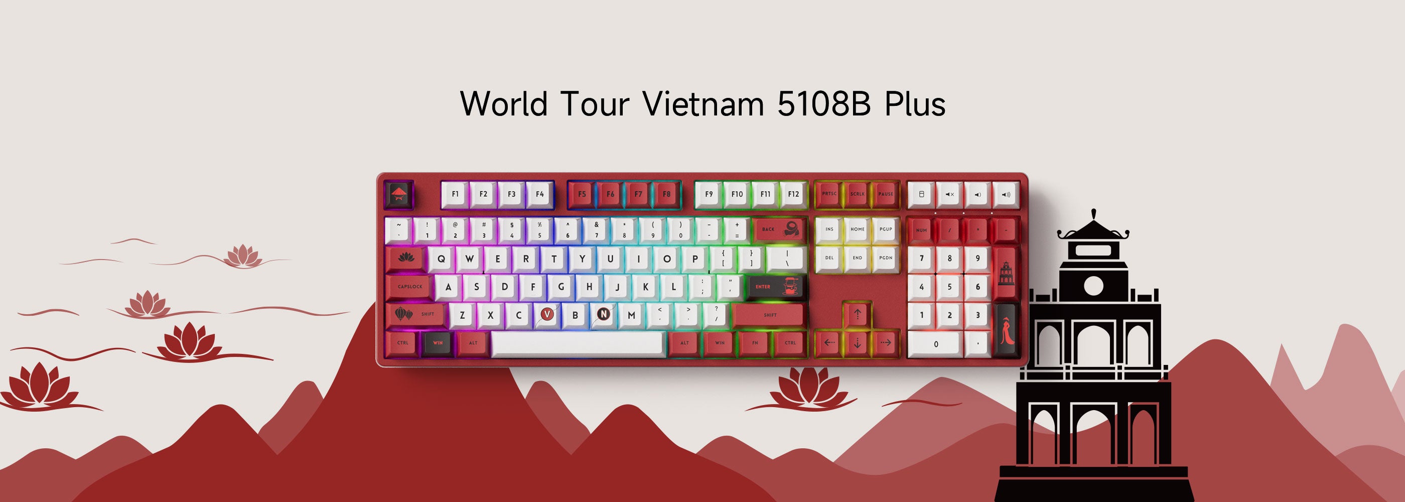 Akko 5108B Plus World Tour Vietnam