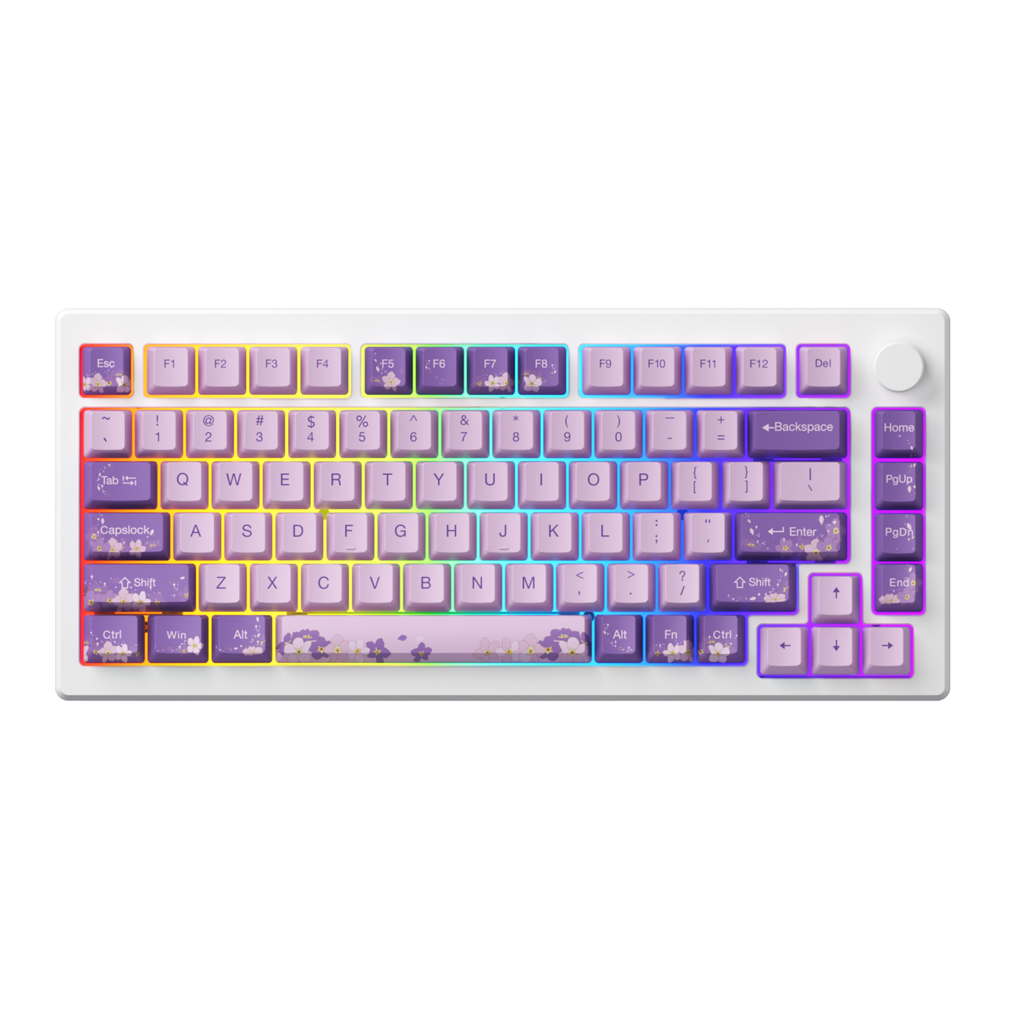 MOD 007 HE PC Purple Melody Wired Mechanical Keyboard