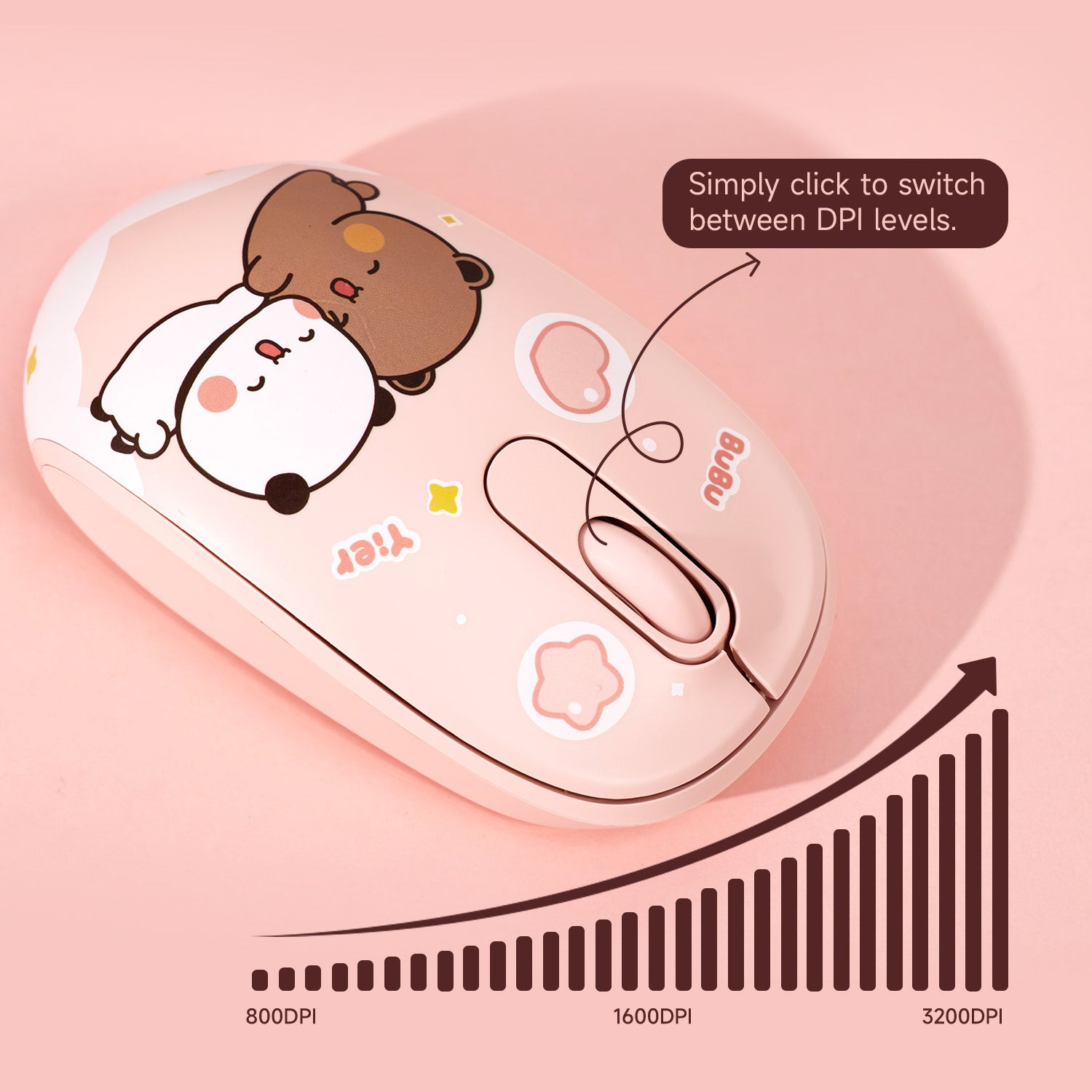 Akko Smart1 BUBU DUDU Mouse DPI