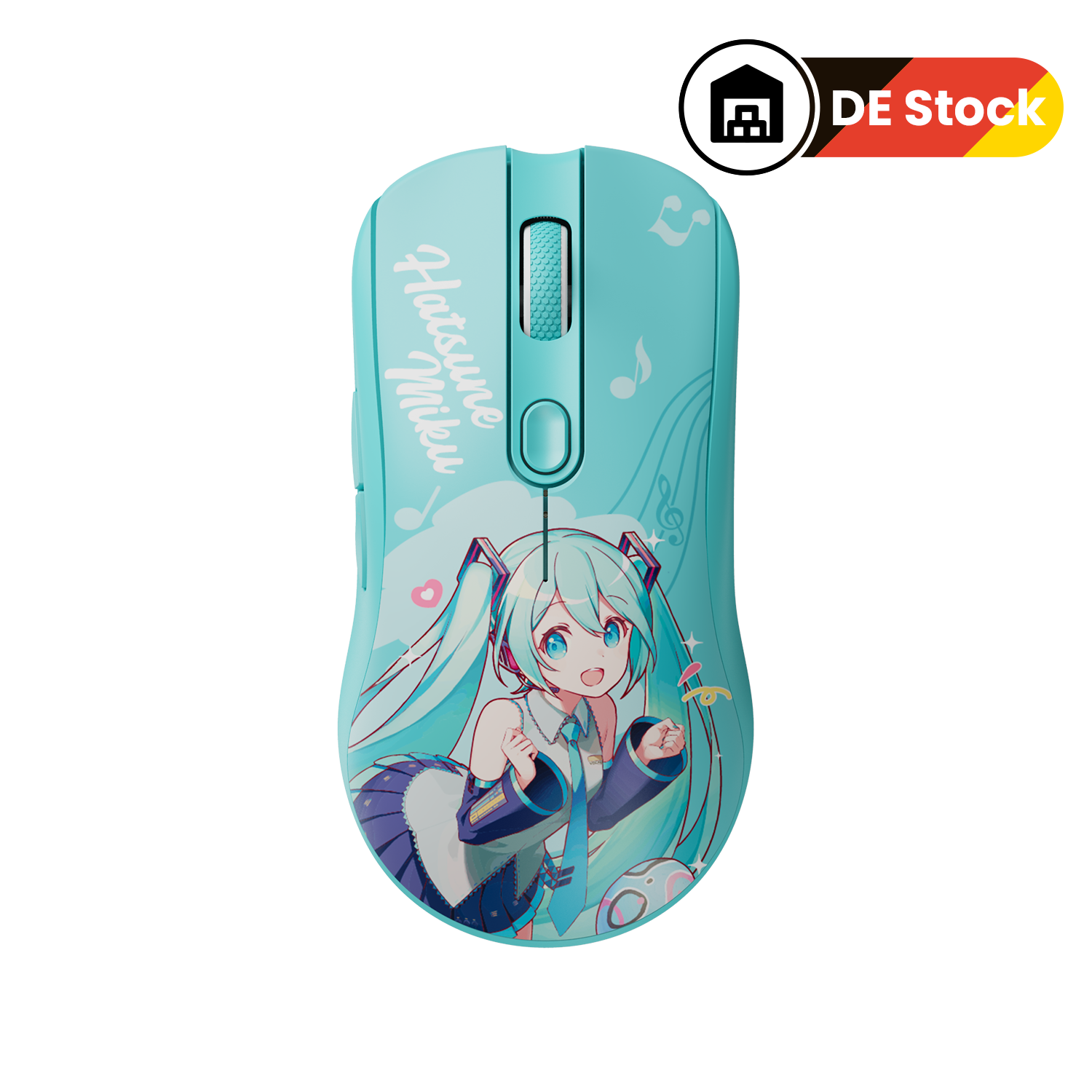 AG ONE 3950 Hatsune Miku Gaming Mouse DE Stock