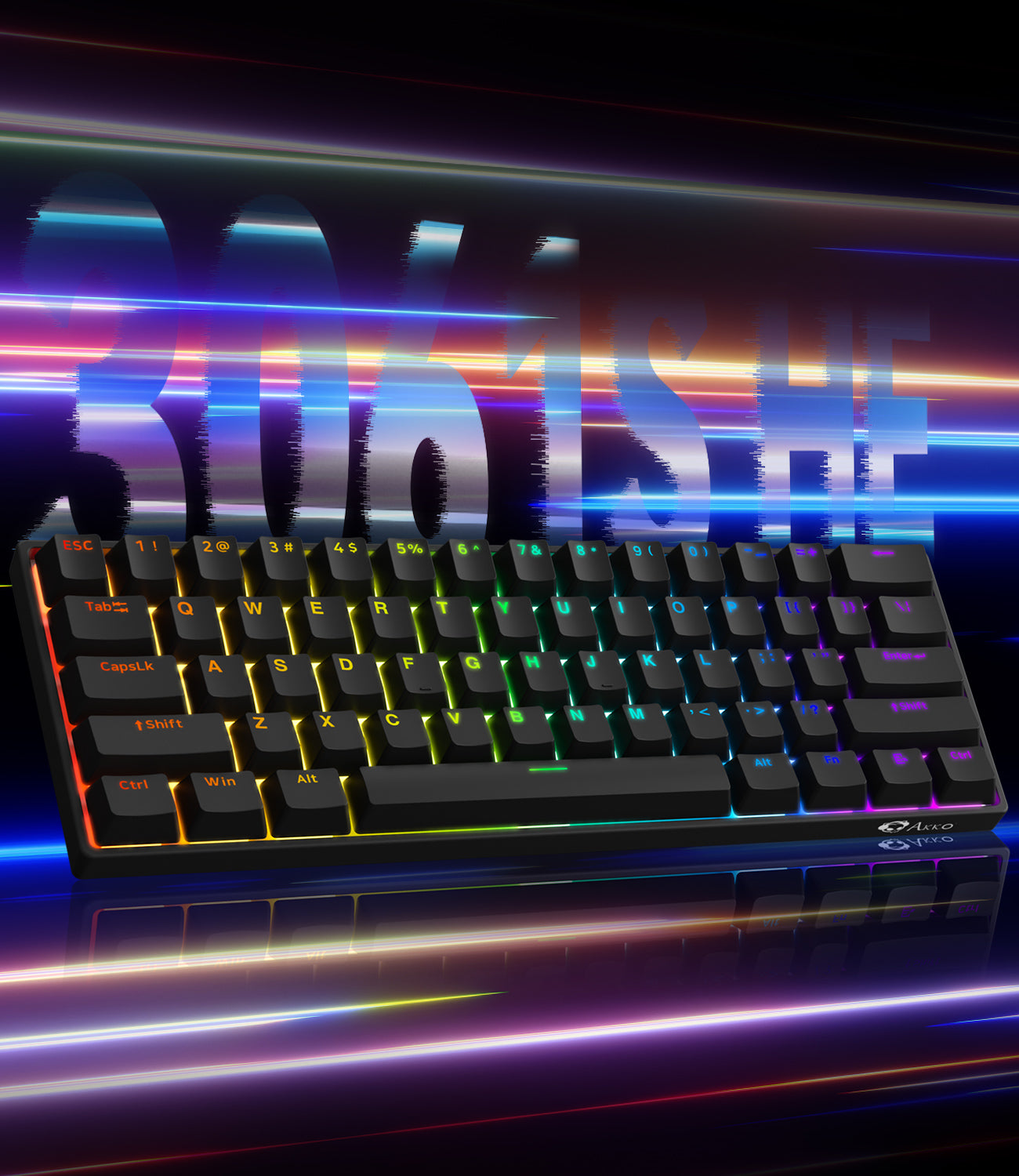 Akko 3061S HE Shine-through Magnetic Keyboard - AKKO Germany Akko 3061S HE Shine-through Magnetic Keyboard - AKKO Germany