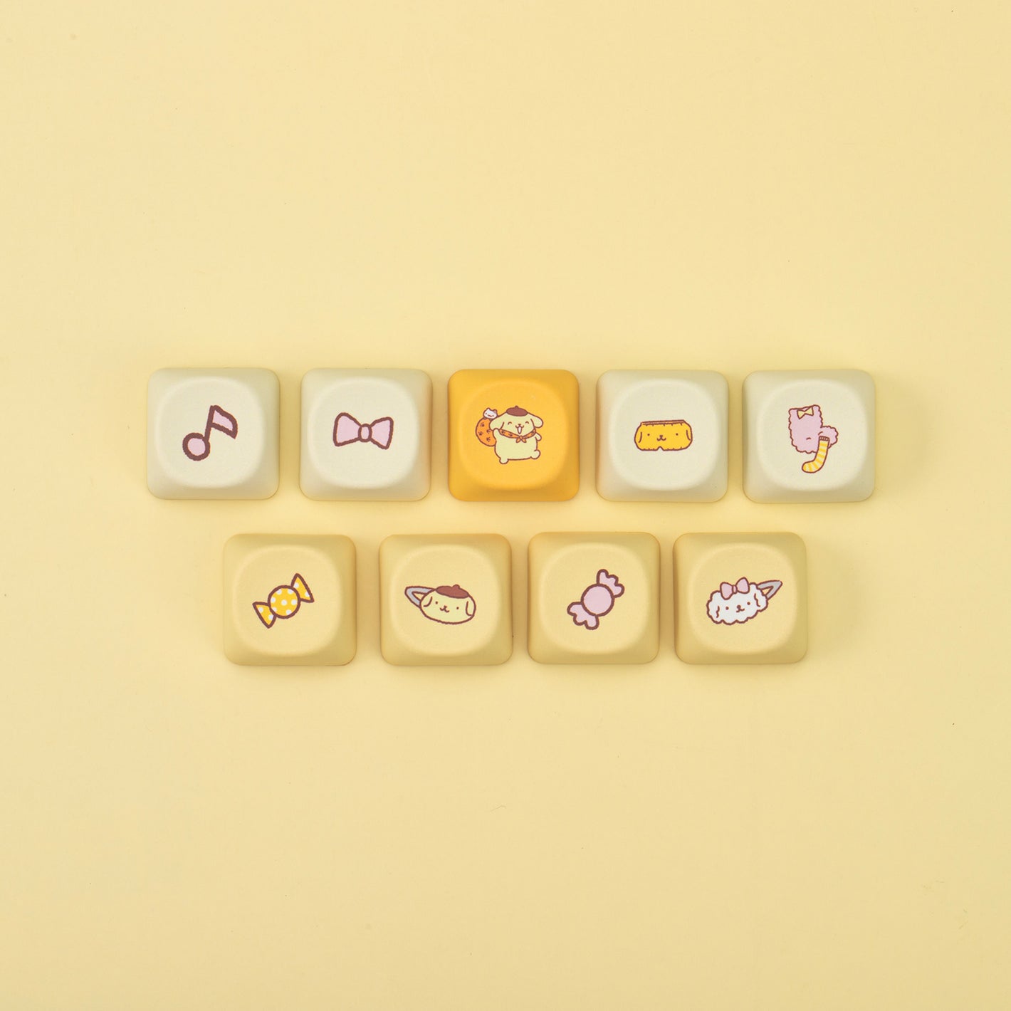 Pompompurin 5108B plus 100 percent mechanical keyboard special keycaps