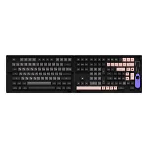 Black & Pink Tastenkappen Set Hiragana Version (158 Tasten)