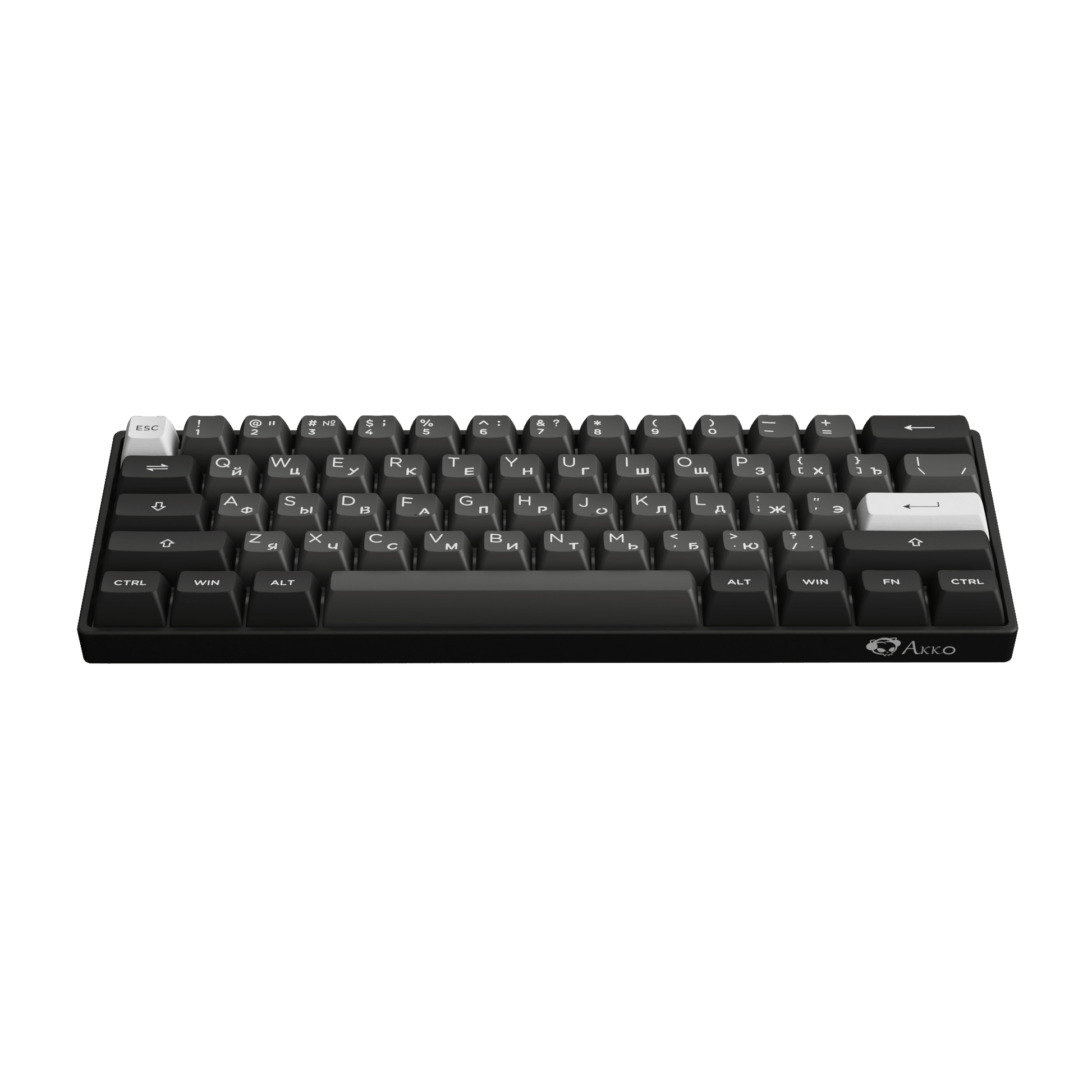 Akko 3061S Cyrillic Keyboard Series Front Side