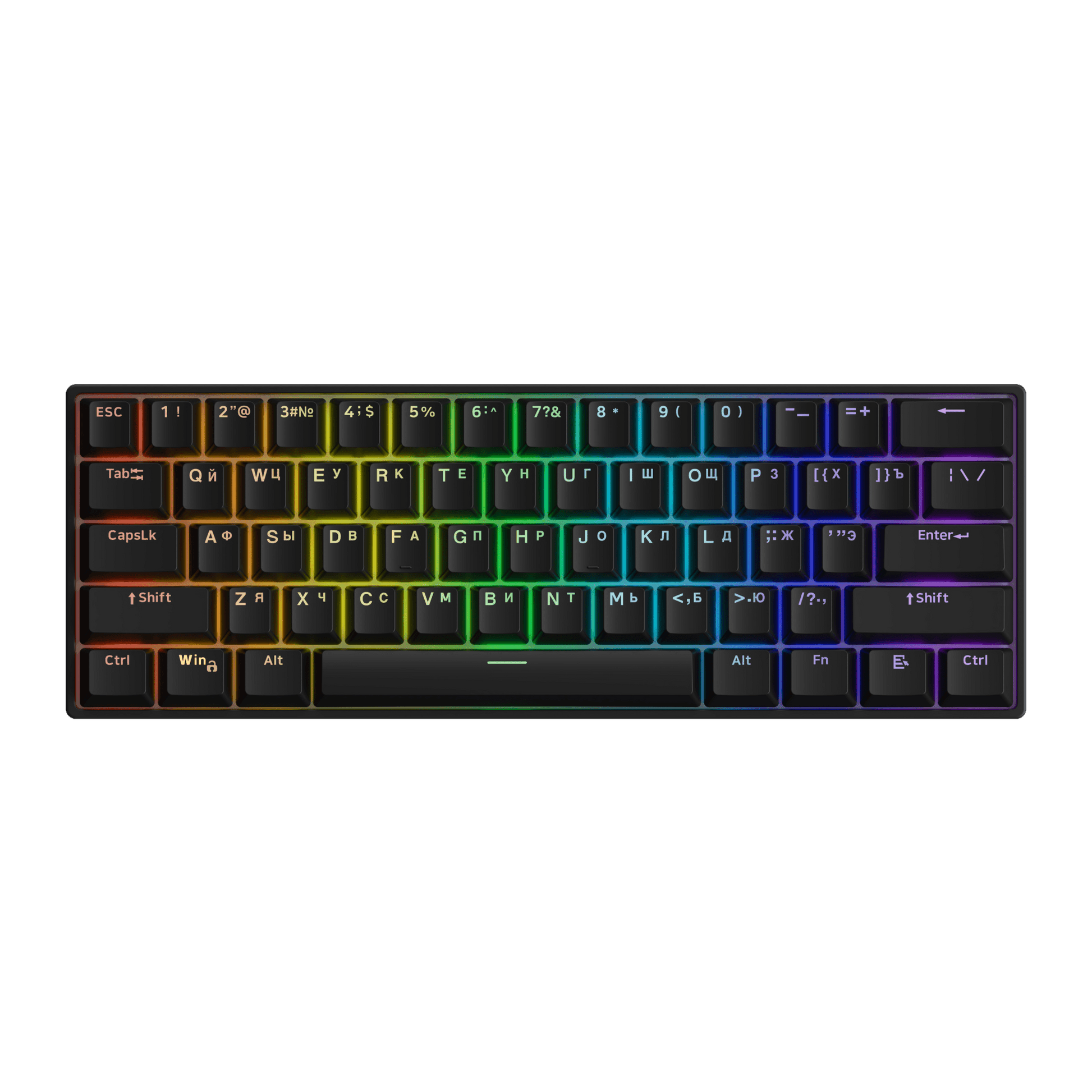Akko Cyrillic Keyboard Series RGB