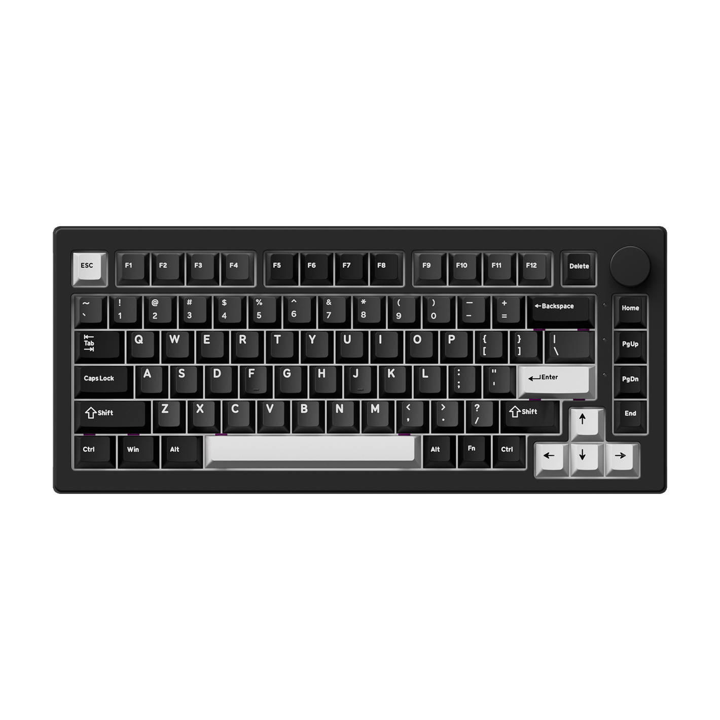 Akko 5075 V3 Mechanical Keyboard Black Silver