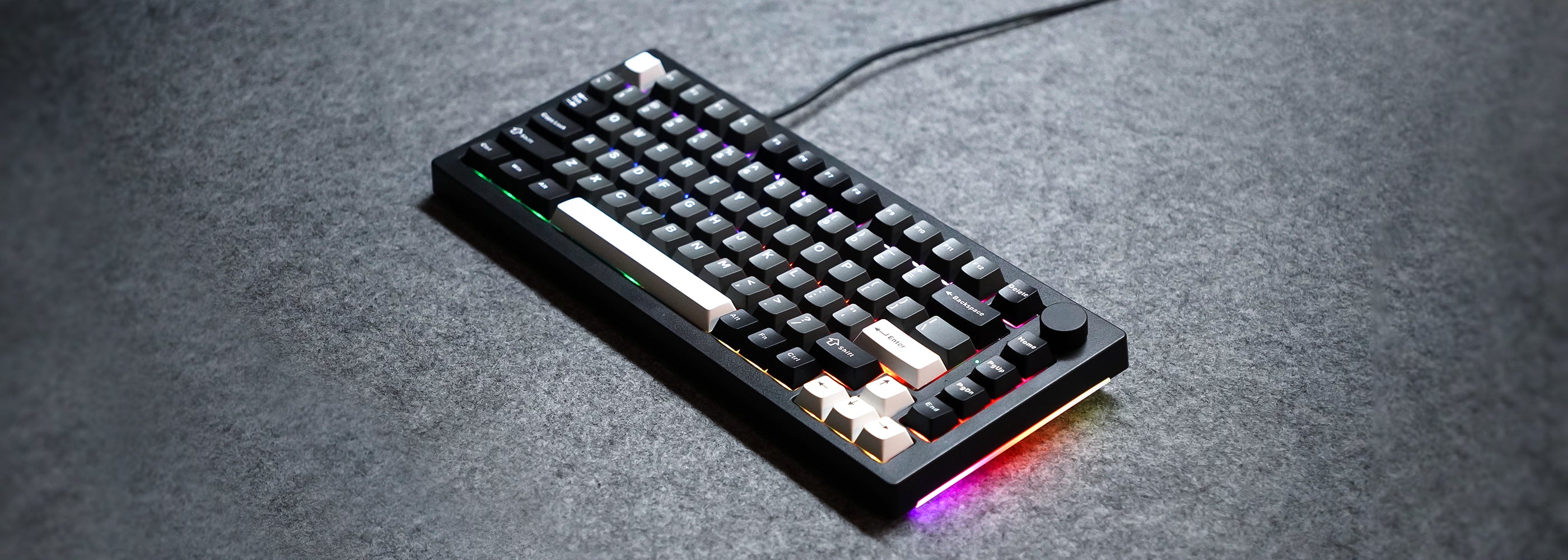 Akko 5075 V3 Mechanical Keyboard RGB on