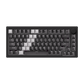 Akko 5075 V3 HE Magnetic Keyboard Gradient Hybrid Black Transparent
