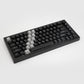 Akko 5075 V3 HE Magnetic Keyboard Gradient Hybrid Black Transparent Details