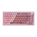 Akko 5075 V3 HE Magnetic Keyboard Gradient Hybrid Pink Transparent