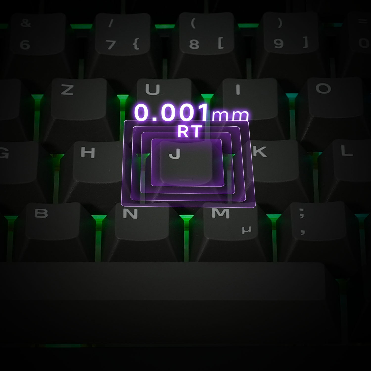 Akko Black Silver 5075 V5 ISO DE Magnetic Keyboard RT0.01