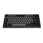 Akko 5075 V5 HE Black & Silver ISO-DE Keyboard Front Details