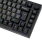 Akko 5075 V5 HE Black & Silver ISO-DE Keyboard Right Details
