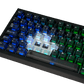 Akko 5075 V5 HE Black Transparent ISO-FR Keyboard RGB Switch Details