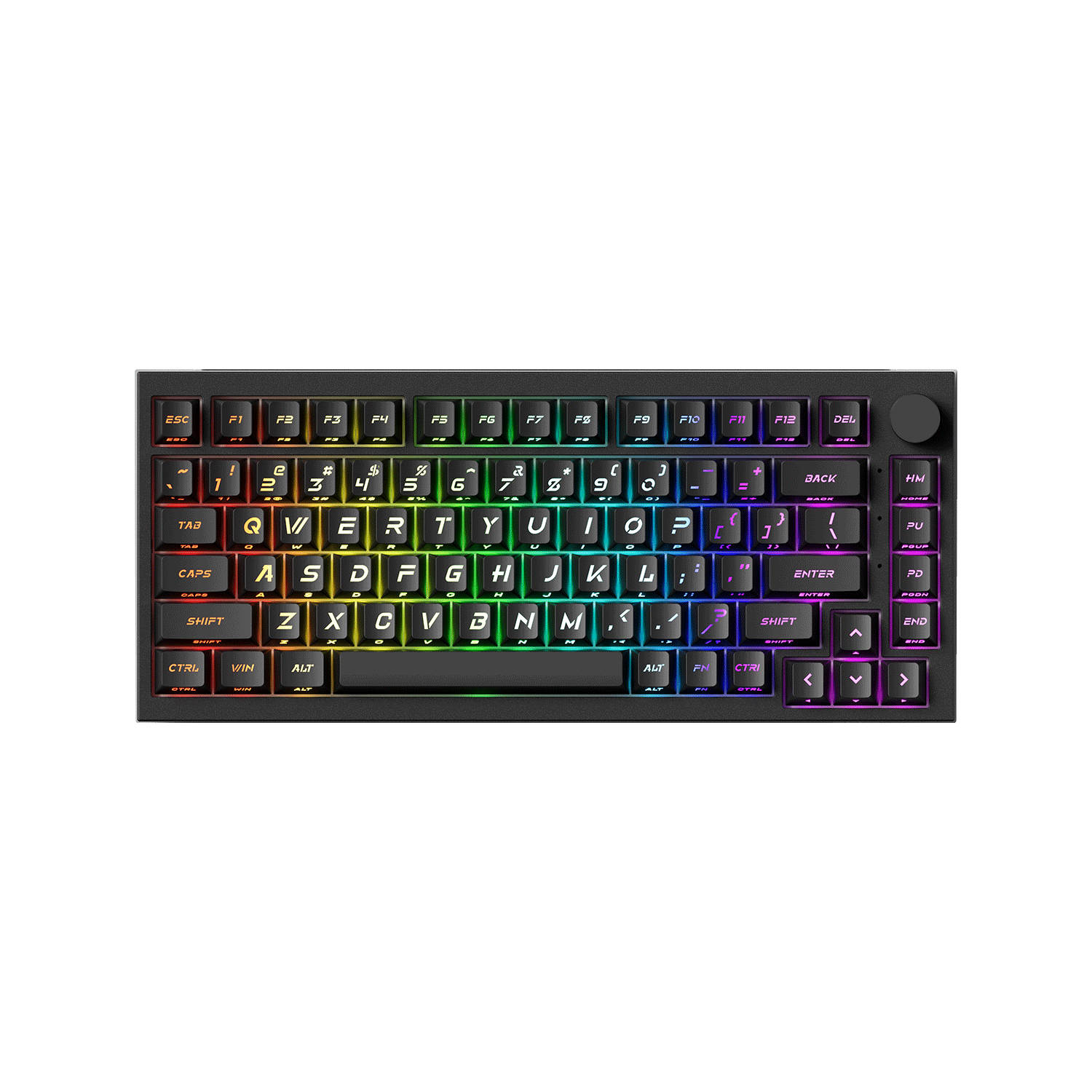 5075 V5 HE Keyboard Black Z Caps RGB