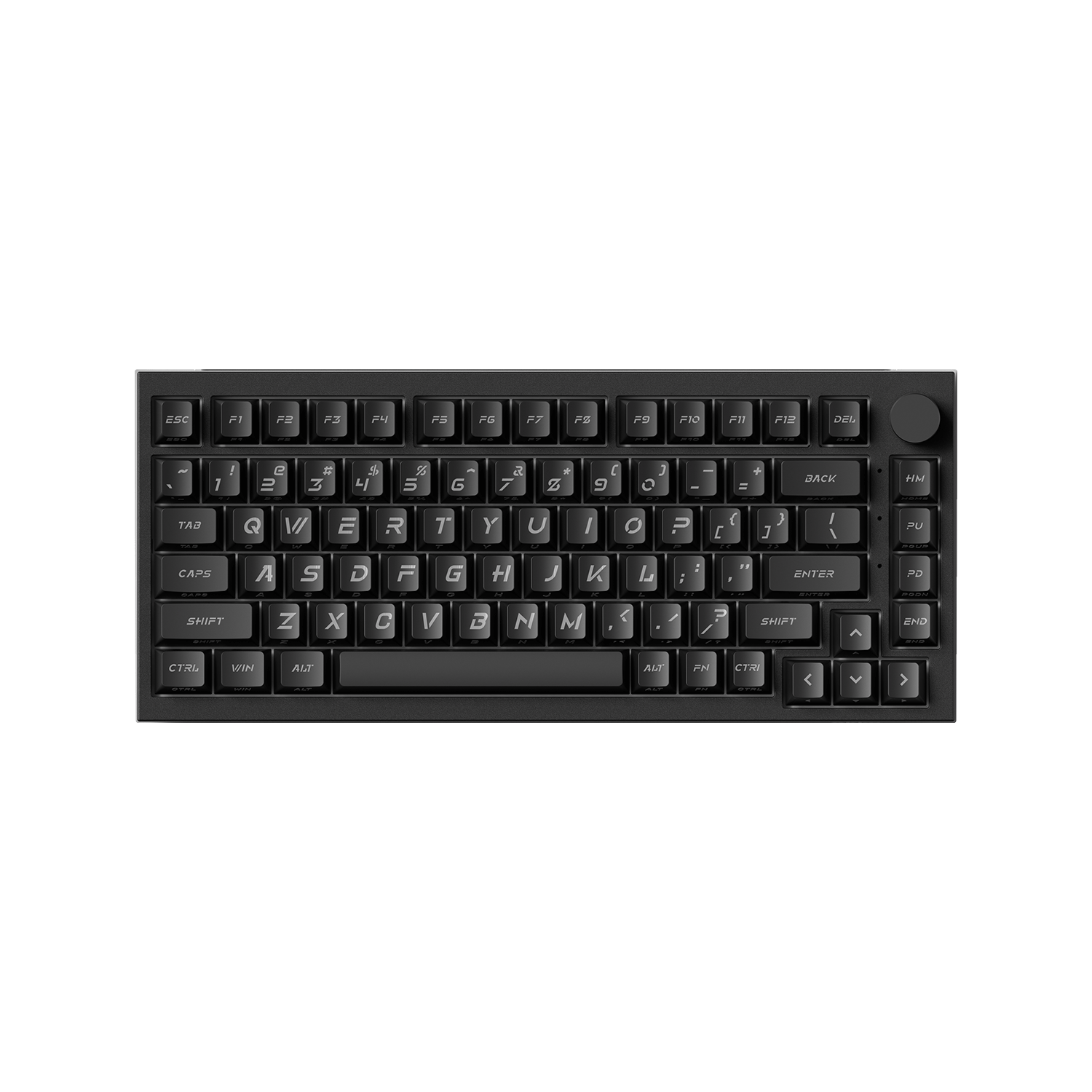 5075 V5 HE Keyboard Black Z Caps