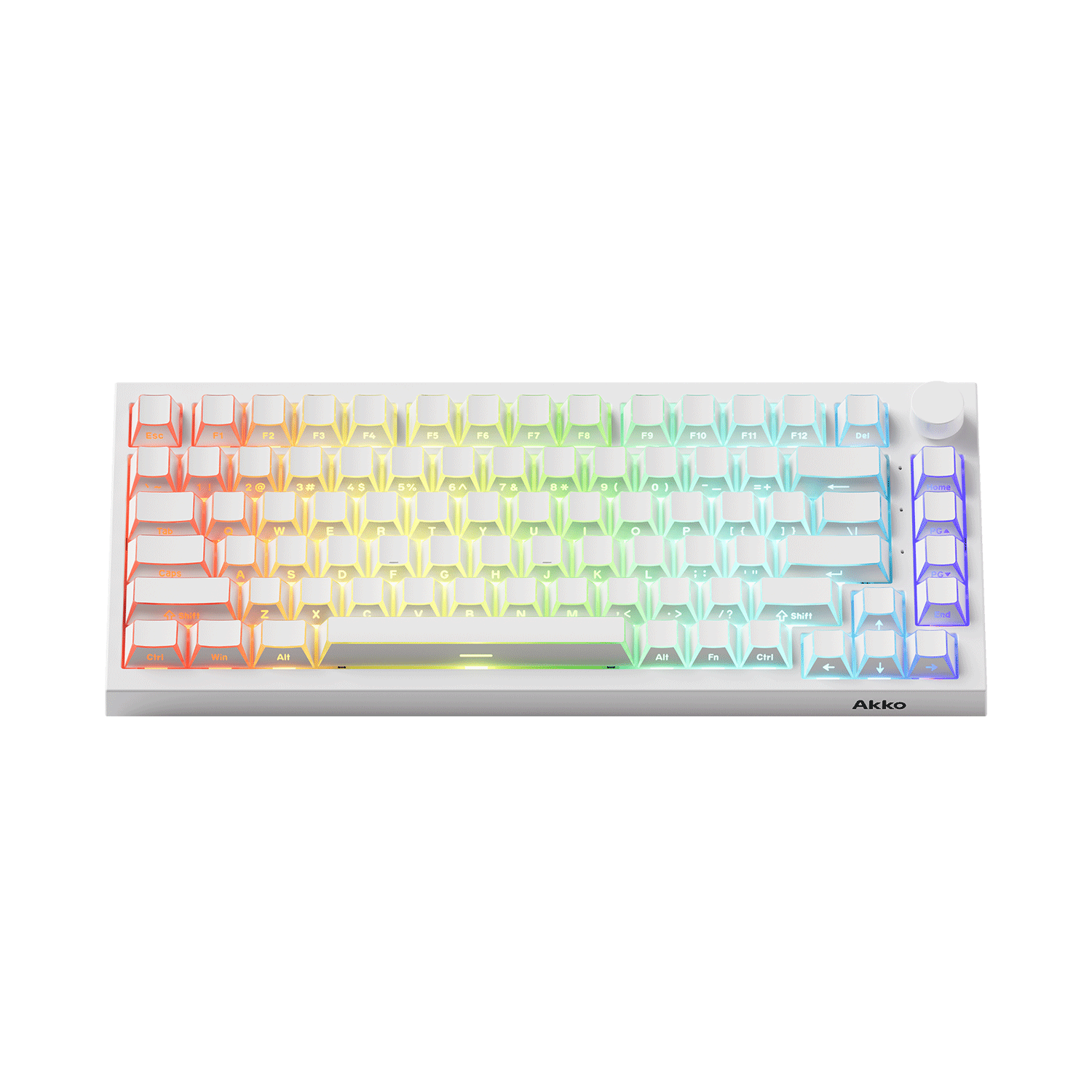 5075 V5 HE Keyboard Comic RGB Front Side