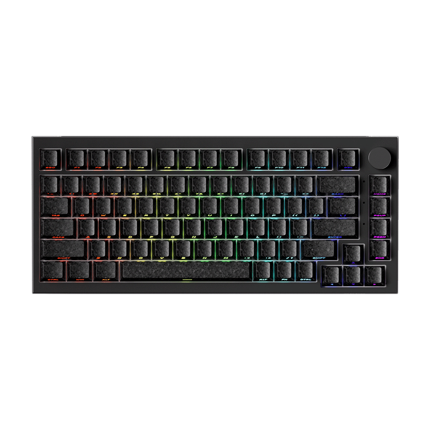 5075 V5 TMR Magnetic Keyboard Black Carbon Fiber RGB