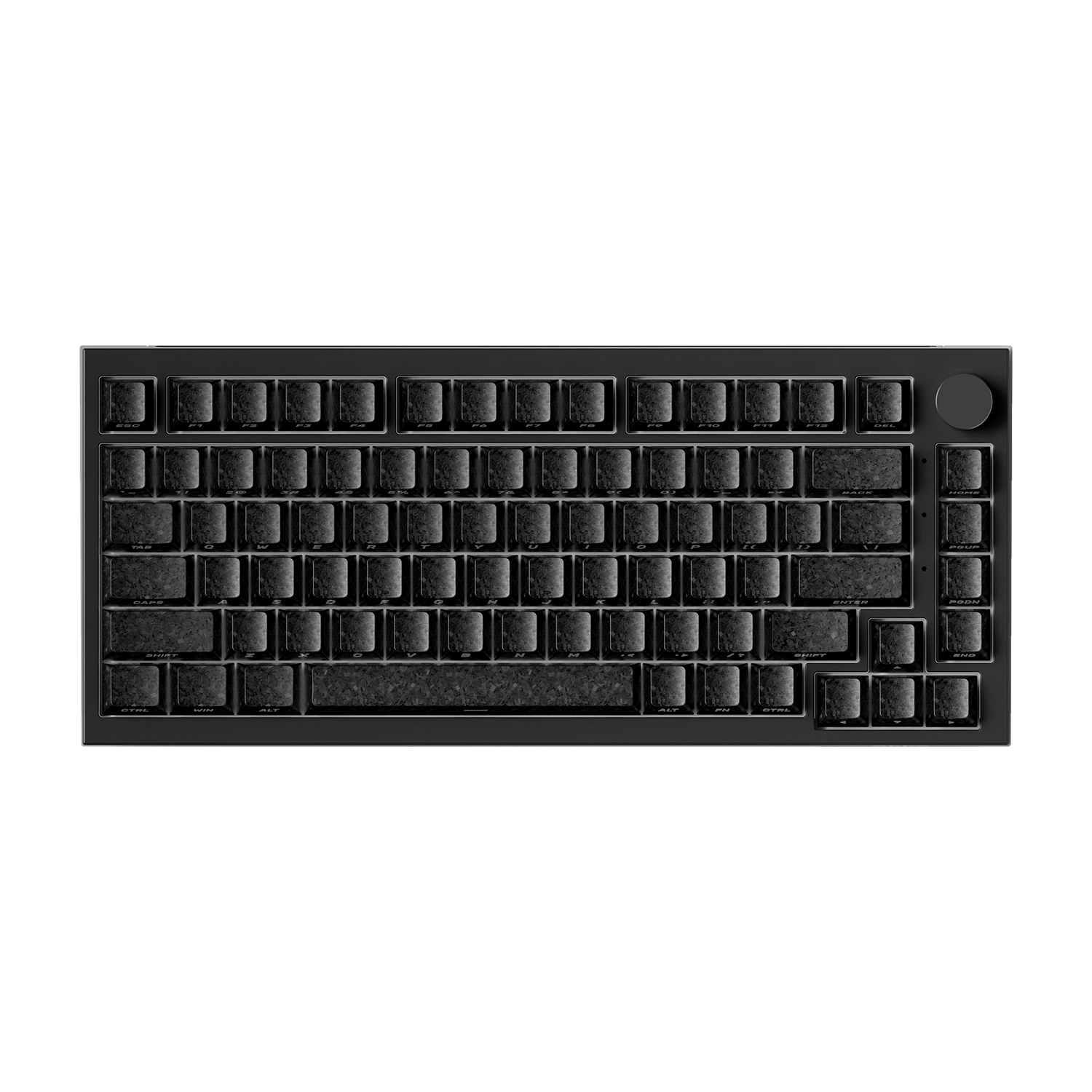 5075 V5 TMR Magnetic Keyboard Black Carbon Fiber