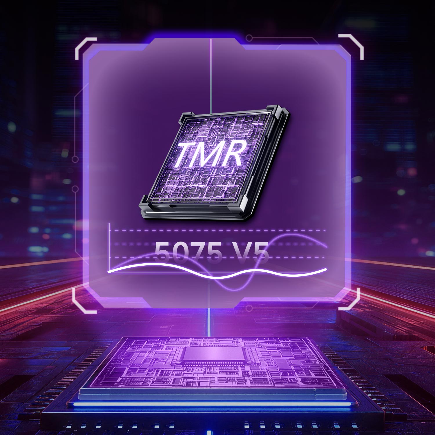 5075 V5 TMR Magnetic Keyboard TMR Seonsor