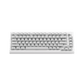 5075 V5 TMR Magnetic Keyboard Translucent White Carbon Fiber Front Side