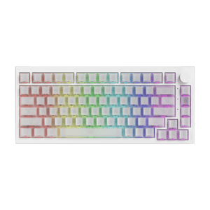 5075 V5 TMR Magnetic Keyboard Translucent White Carbon Fiber RGB