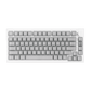 5075 V5 TMR Magnetic Keyboard Translucent White Carbon Fiber