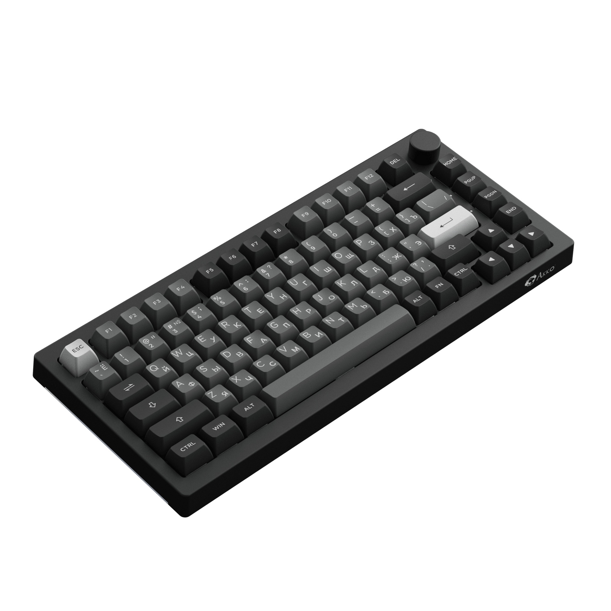 Akko 5075B Plus Cyrillic Keyboard Right Side Details