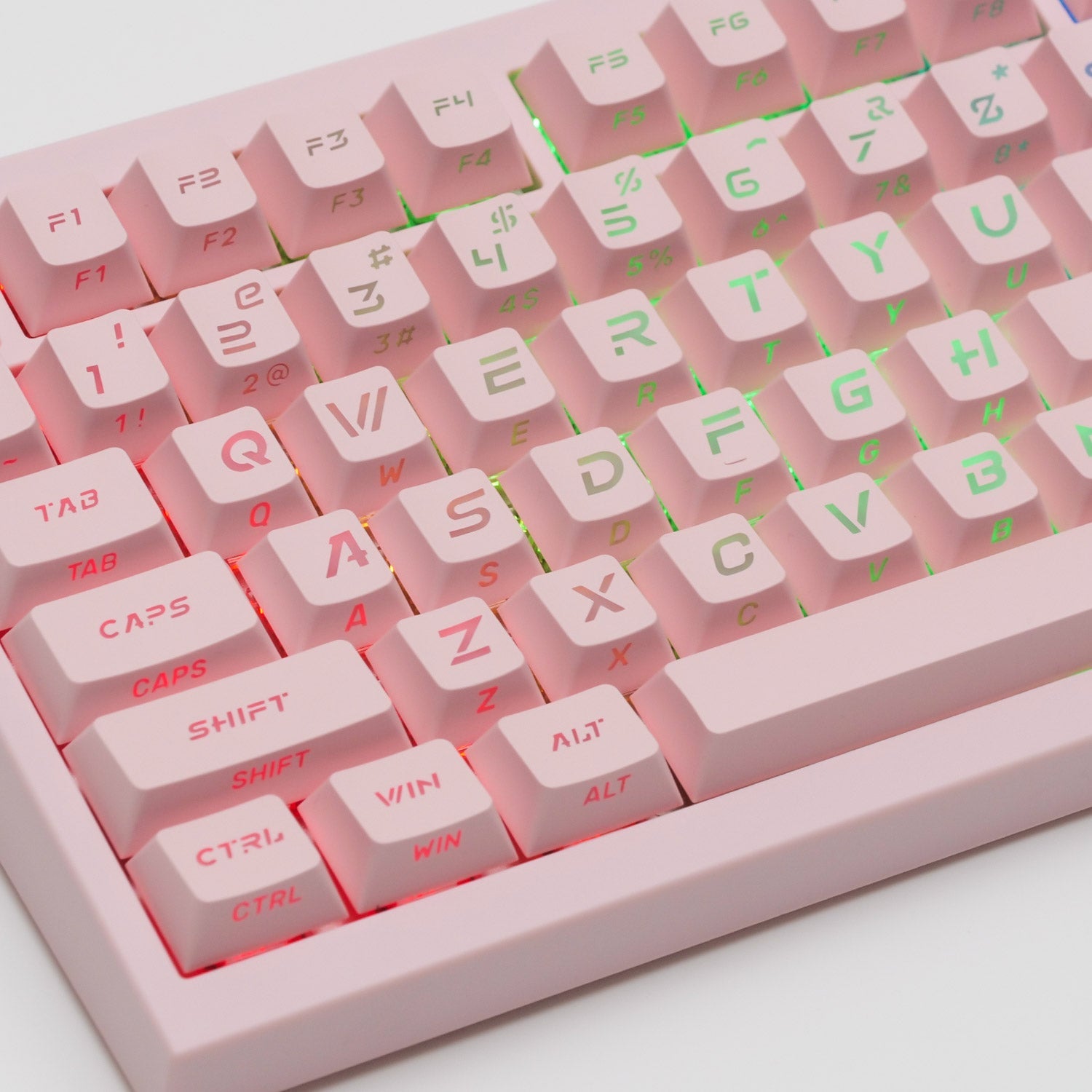 5075 V5 HE Keyboard Pink Z Caps Details