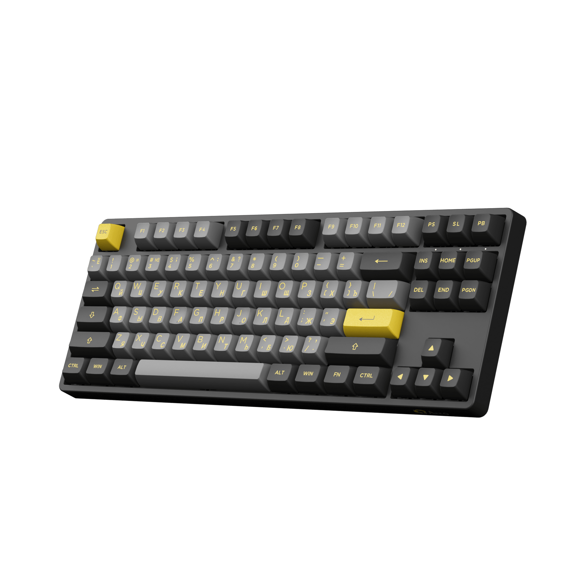 Akko 5087S Cyrillic Keyboard Right Standng Side