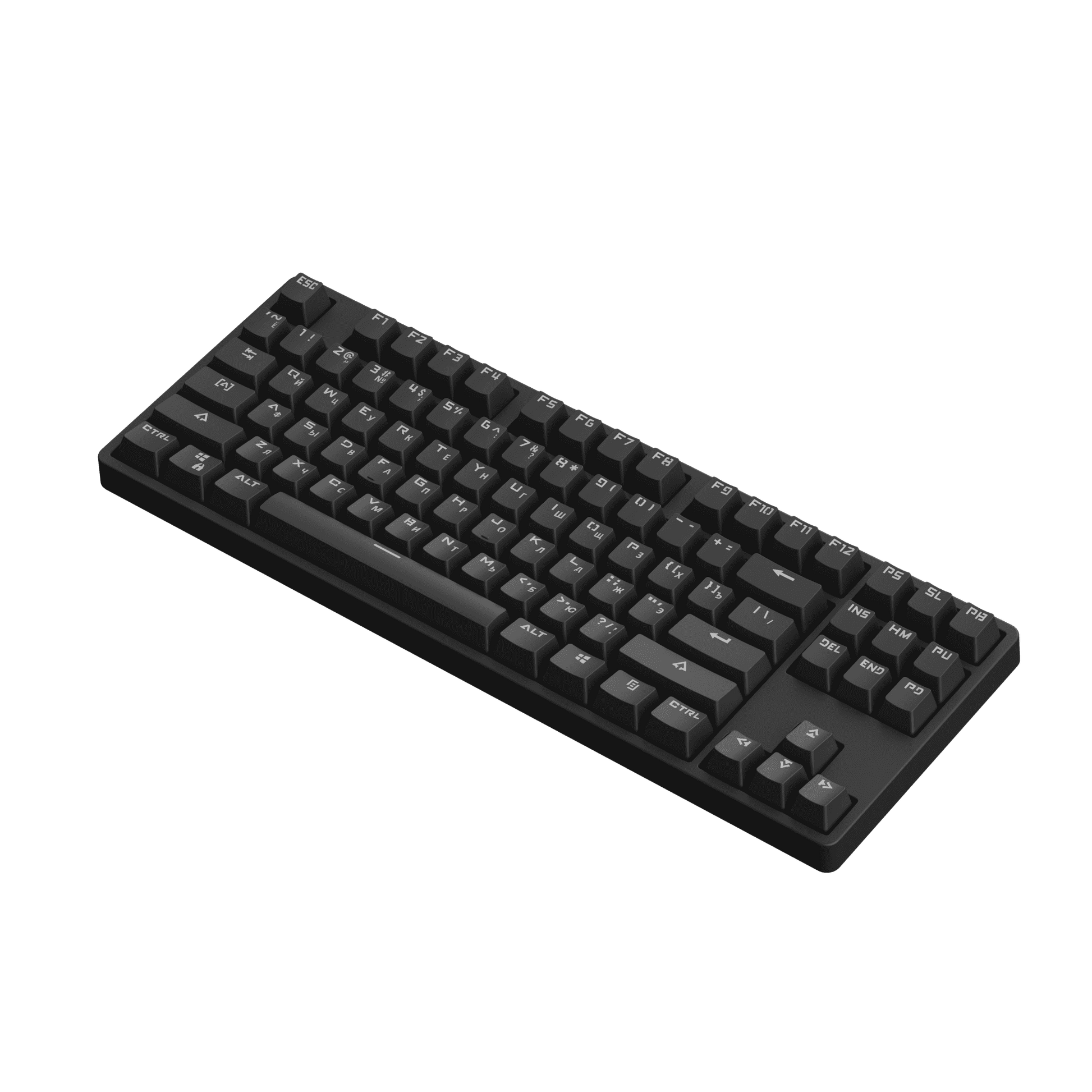 Akko 5087B Plus Cyrillic Keyboard Left Side