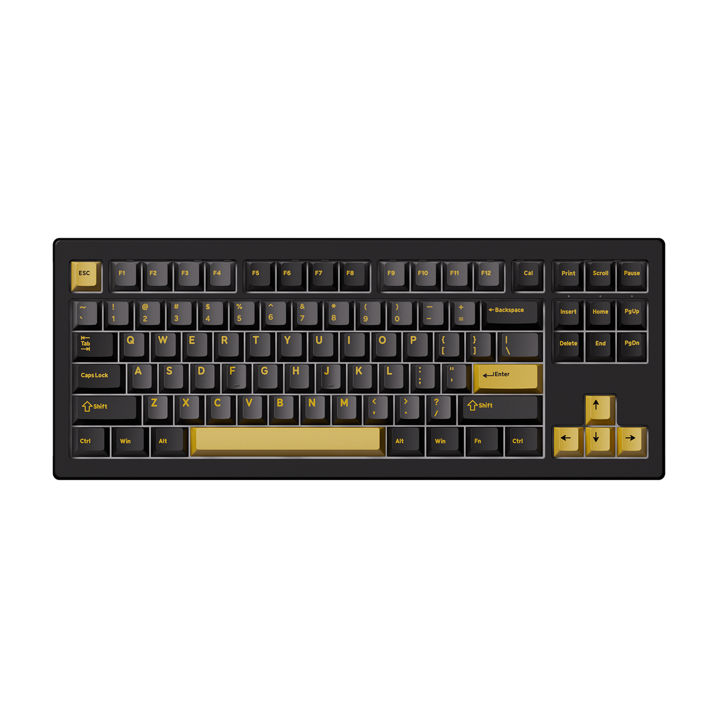 Akko 5087 V3 Mechanical Keyboard Black Gold