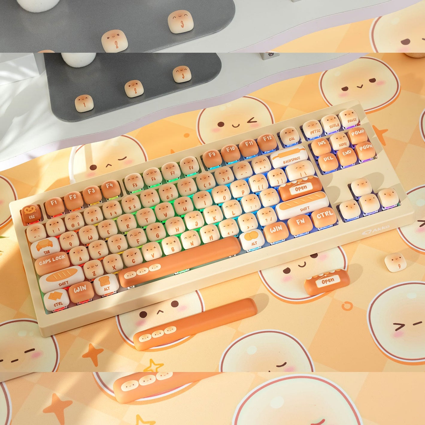 Akko Bun Wonderland 5087B v3 Keyboard Details
