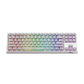 Akko 5087 V5 TMR Keyboard White RGB Front-Side Details