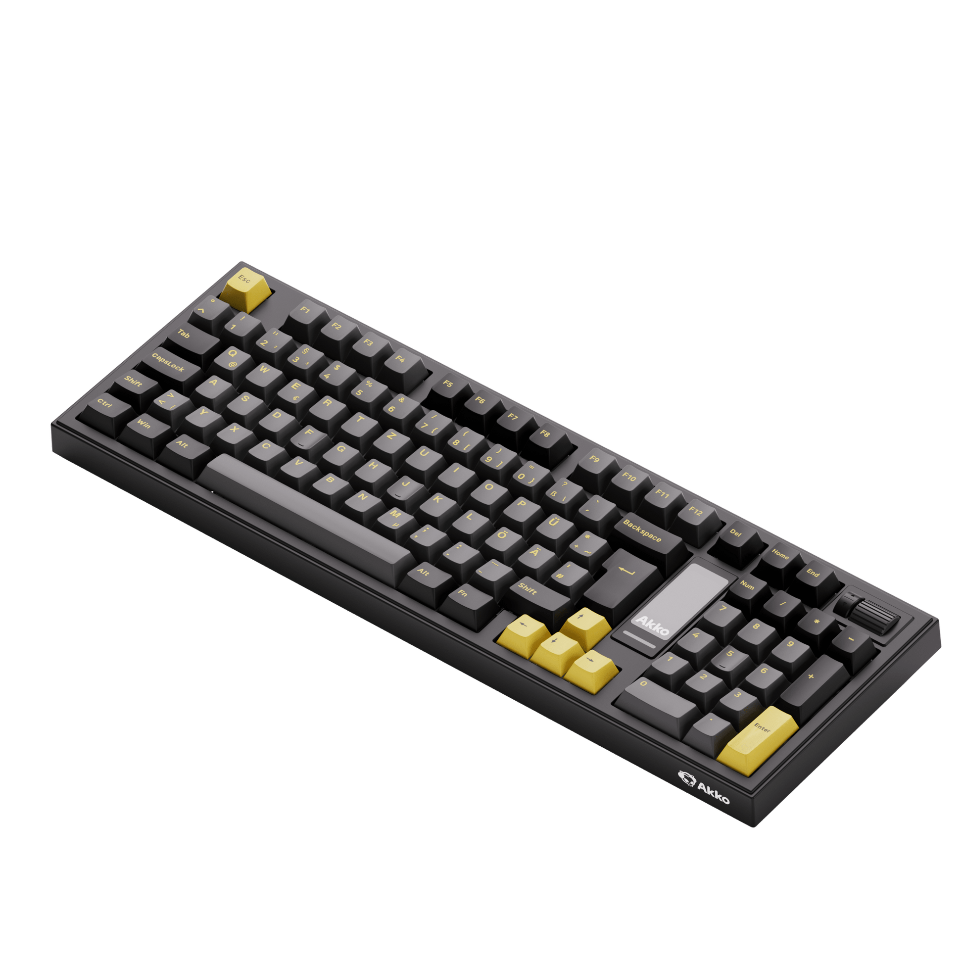 5098B Mechanical Keyboard with Screen details