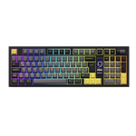 5098B Mechanical Keyboard with Screen Black Gold ISO DE