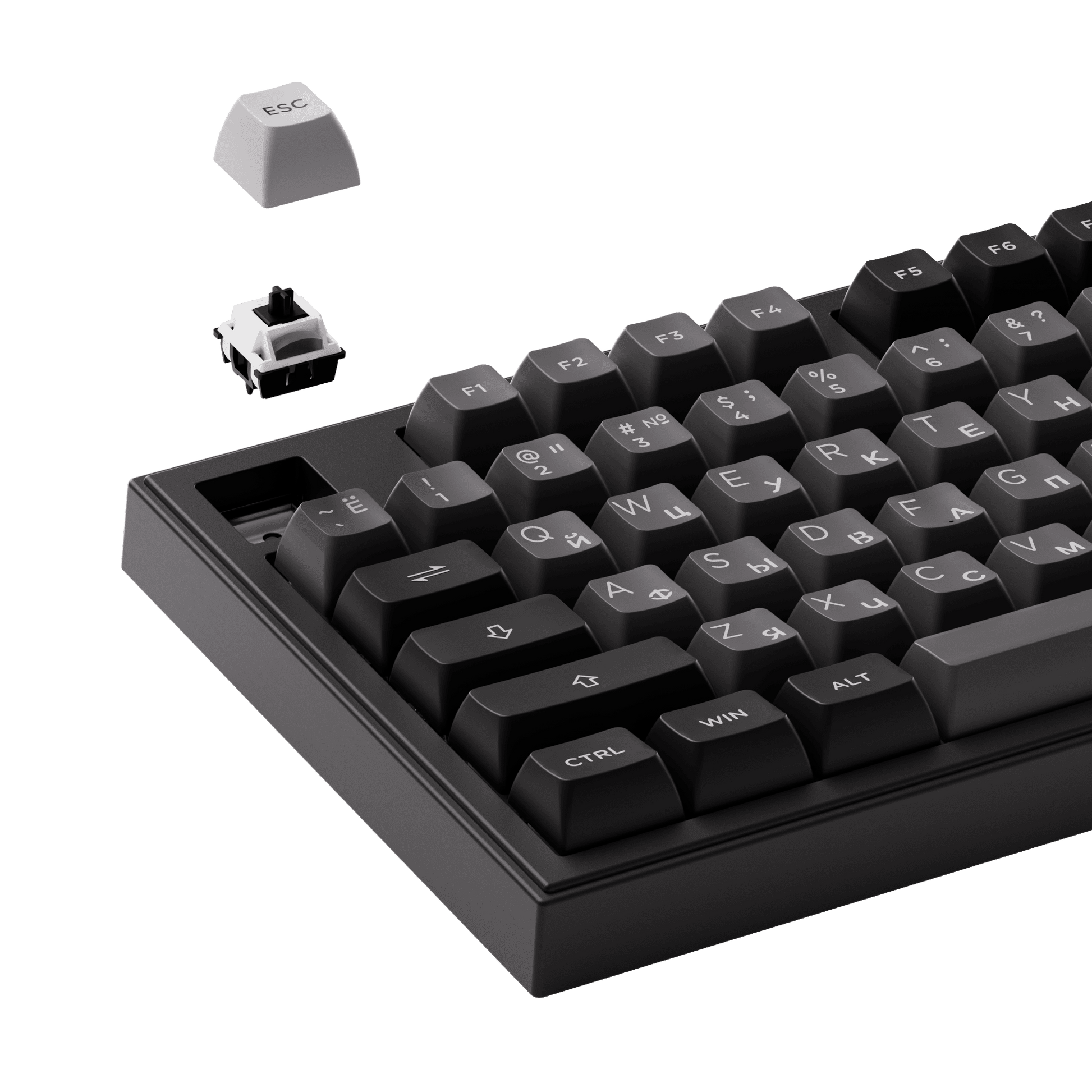 Akko 5098B Cyrillic Keyboard Hot Swappable