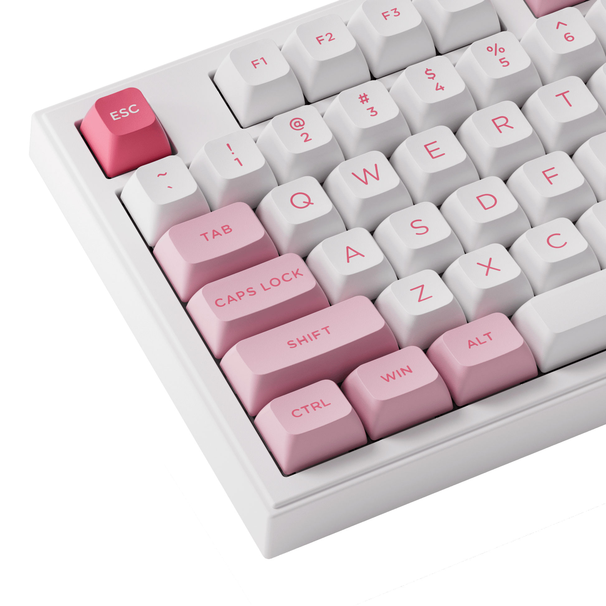 5098B Mechanical Keyboard with Screen Prunus Lannesiana Theme Screen Details