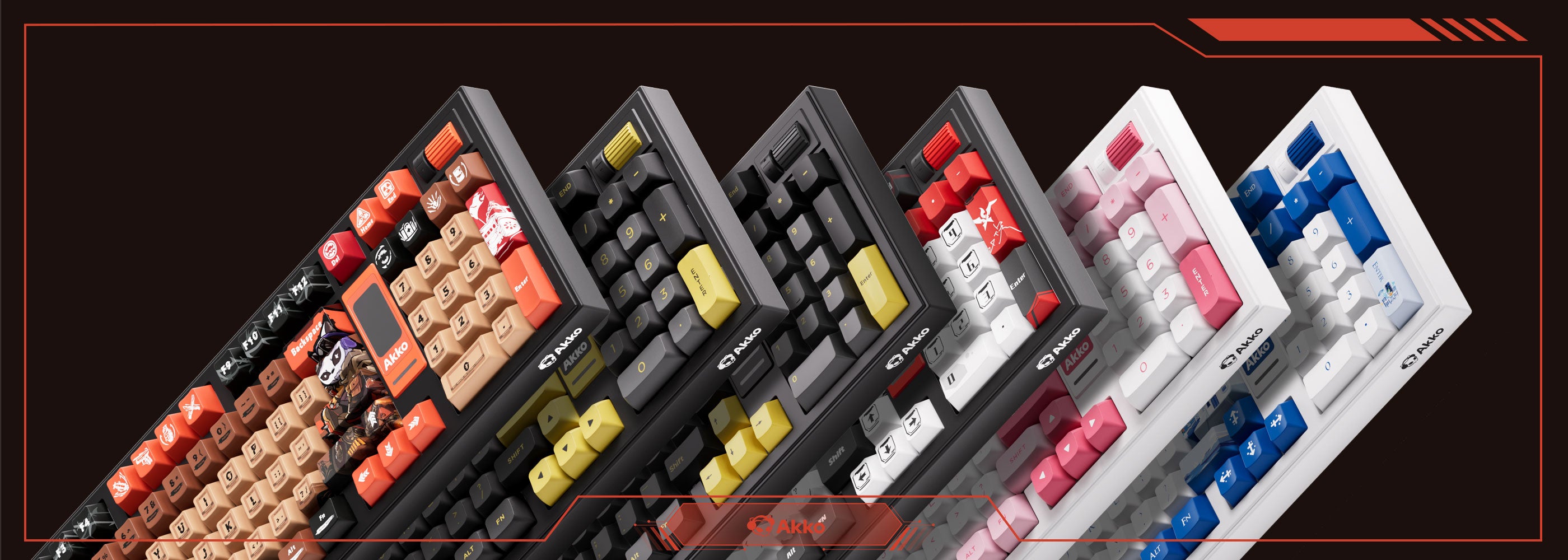 5098B Mechanical Keyboard with Screen ANSI Layout