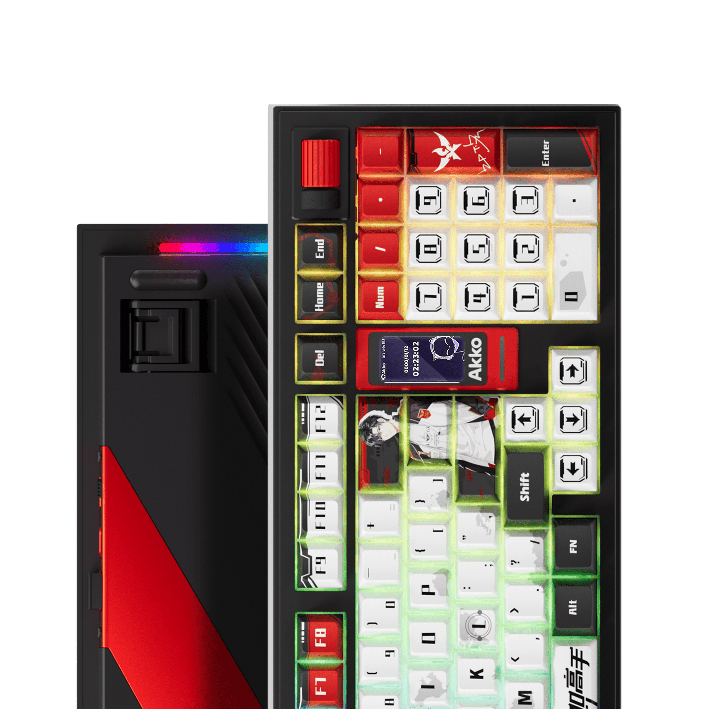 5098B Mechanical Keyboard with Screen YEXIU